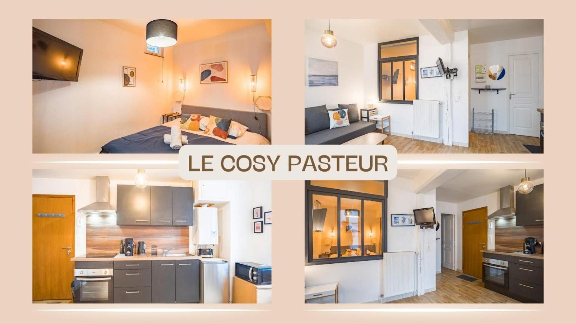 Le Cosy Pasteur 5 Min Hypercentre Parking Public Gratuit A Proximite Apartamento Troyes Exterior foto